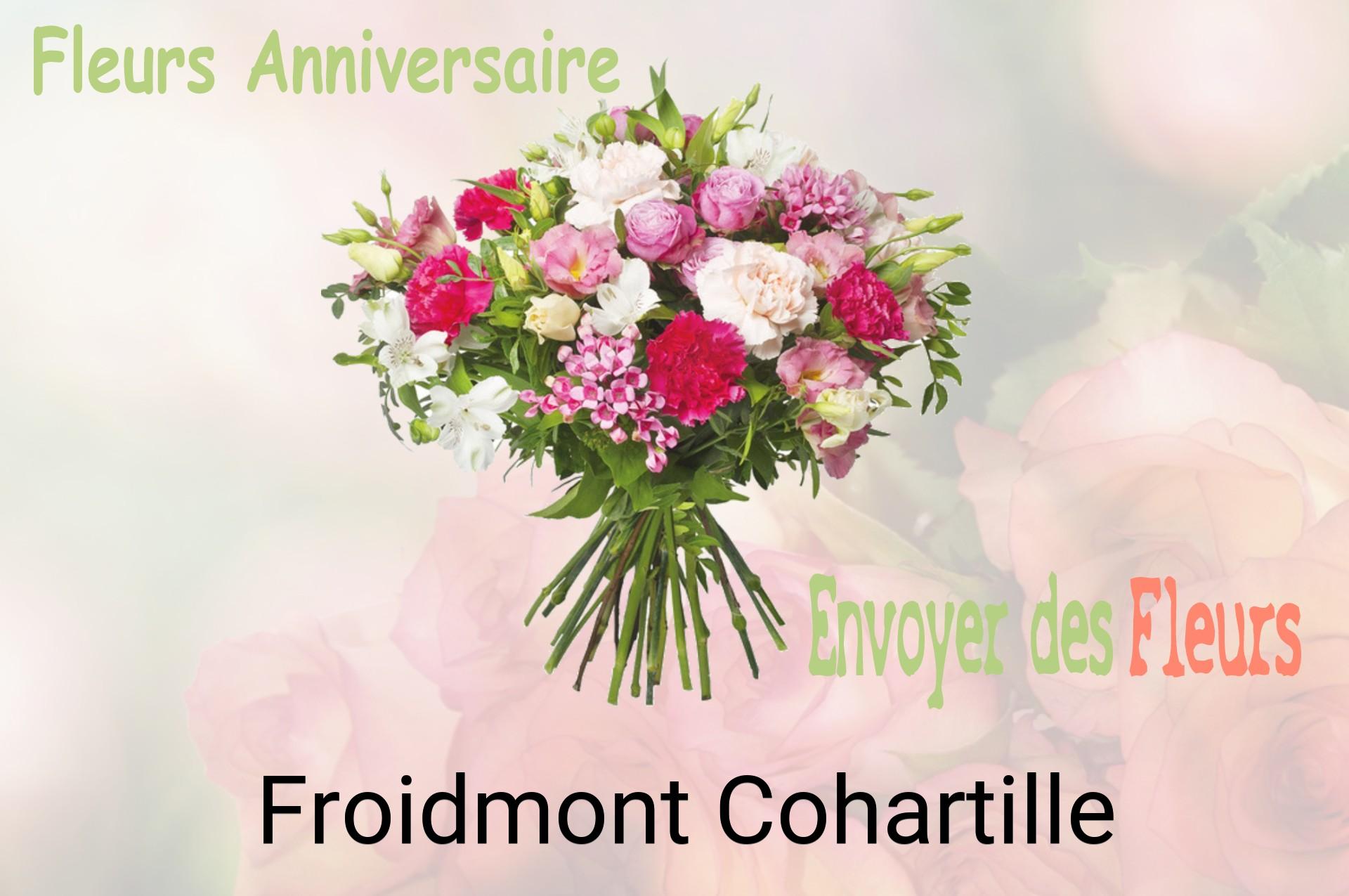 Bouquet de fleurs d’anniversaire livré à Froidmont-Cohartille
